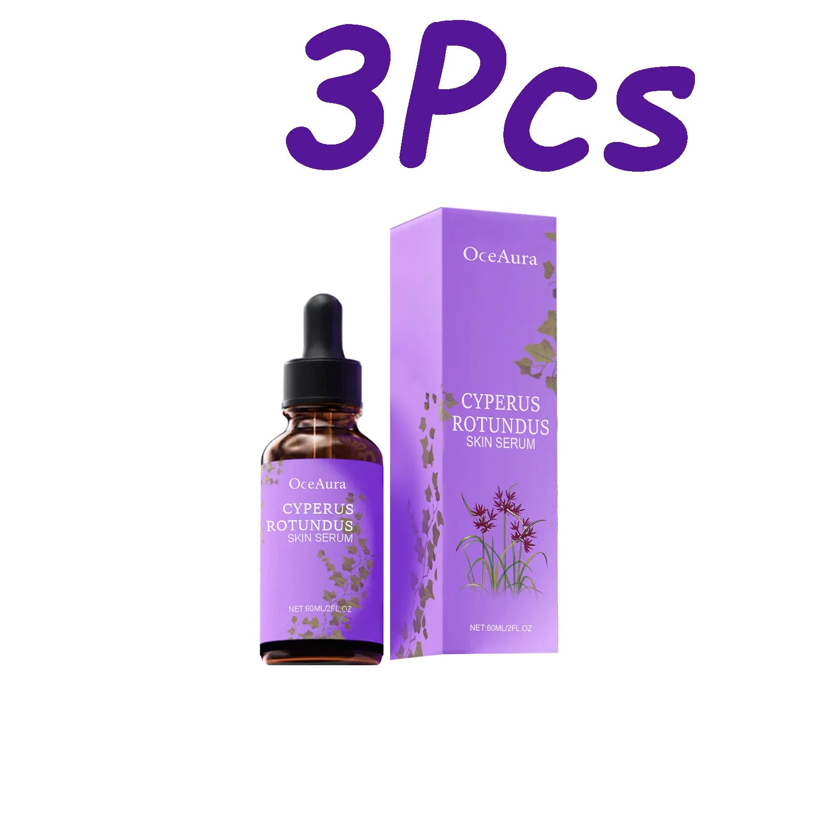 Cyperus Rotundus Skin Serum Nourishing Soothing Skin Inhibit Hair Moisturizing Refreshing Slowing Body Hair Inhibitor Oil Qme 180ml Boxed