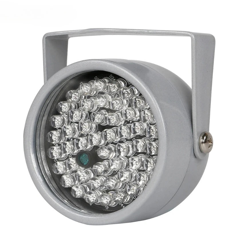 1PCS 12V 4LED Infrared Fill Light Auto Sensor IR Supplementary Lamp High Power IR Array Auxiliary Light Qme