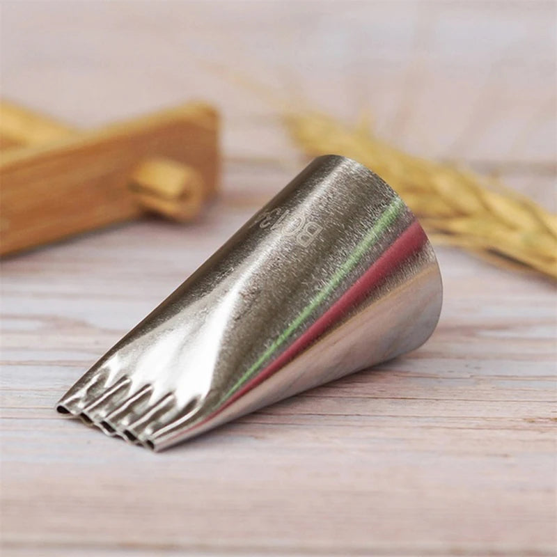 ^Cake Nozzles Cream Pastry Lines Fondant Drawing Icing Piping Cake Baking Tools Qme