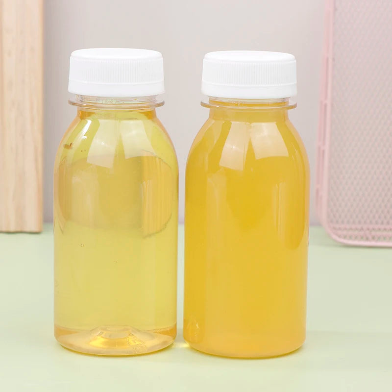 Lid Portable Empty Water Bottles Transparent Kids Bottle Plastic Qme