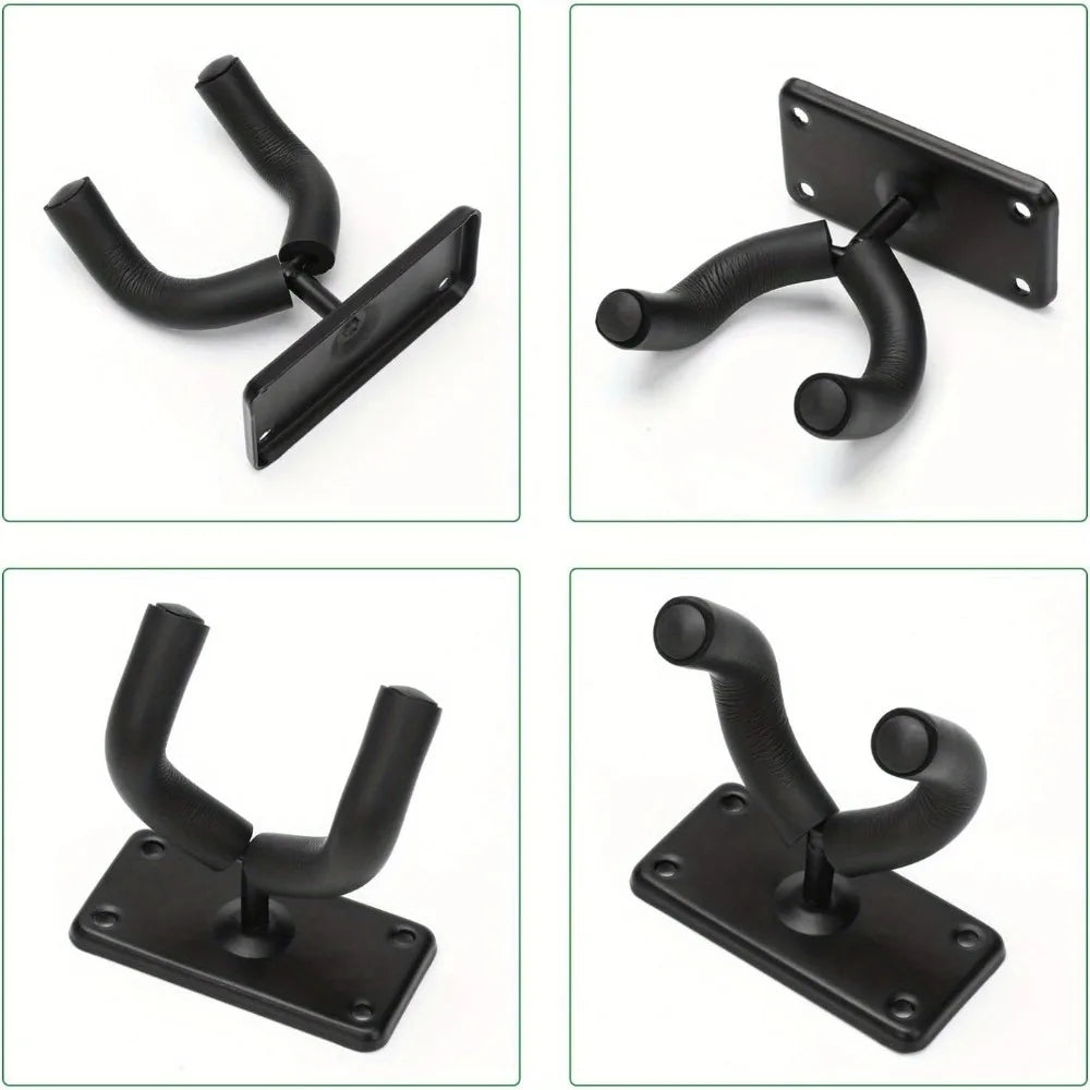 Skateboard Wall Hanger, Bracket, Suitable for Skateboard Guitar Long Board Skiboard and Display Stand, Equipped with Screws Qme