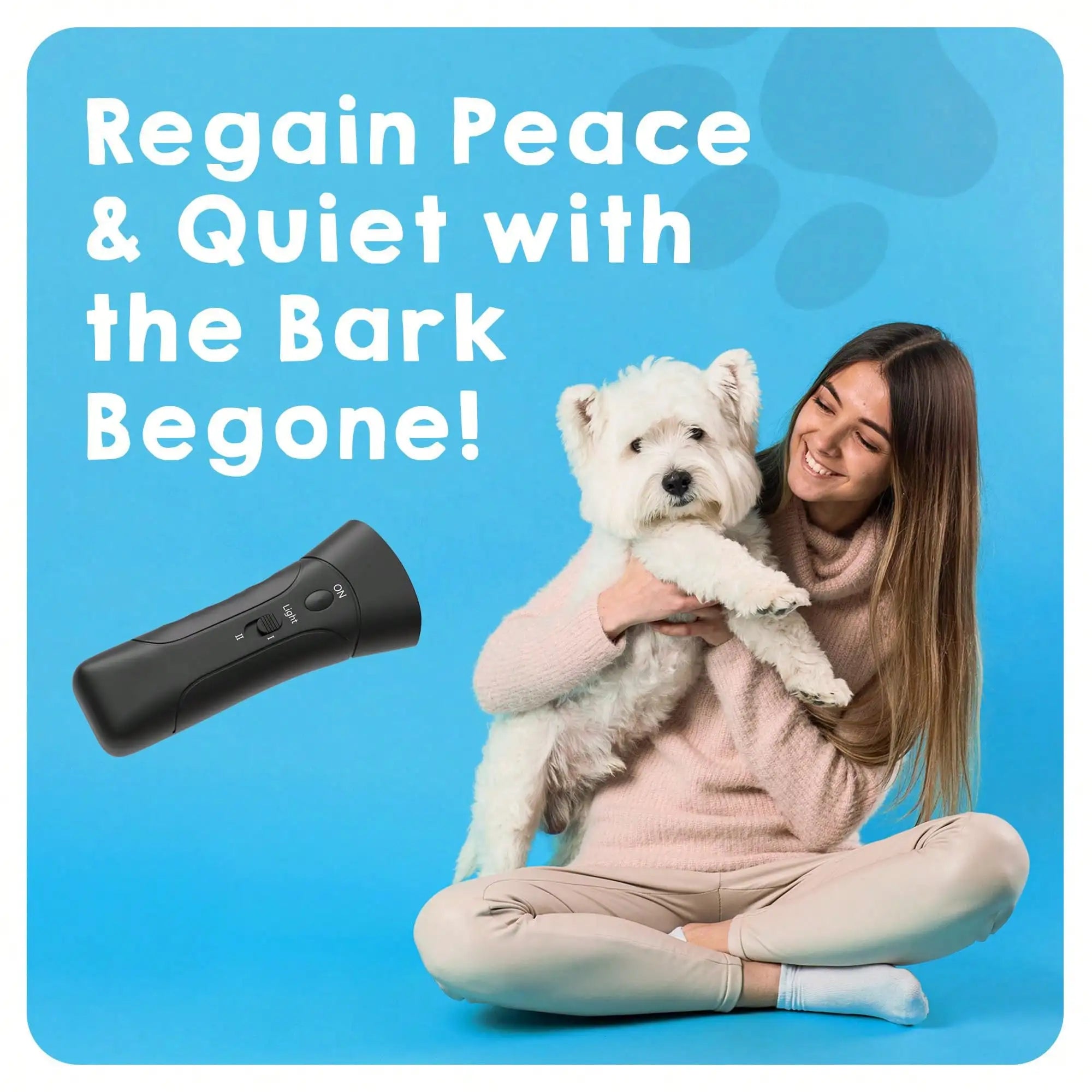 Anti Barking Device Dogs Outdoor Indoor Ultrasonic Dog Bark Deterrent Qme