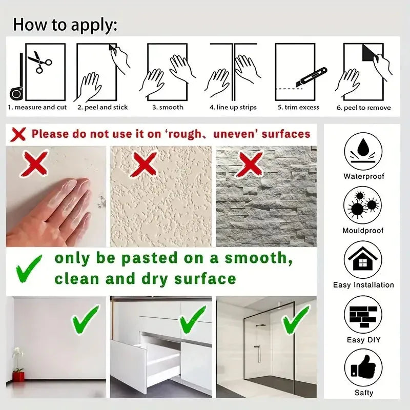 Kitchen Stickers Self-adhesive for Kitchen Special Accessories Waterproof Wallpaper Gas Stove Shield High Temperature Resistance Qme