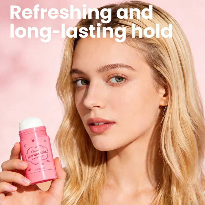Refreshing Hair Wax Stick Long-lasting Shaping Suitable All Types Qme