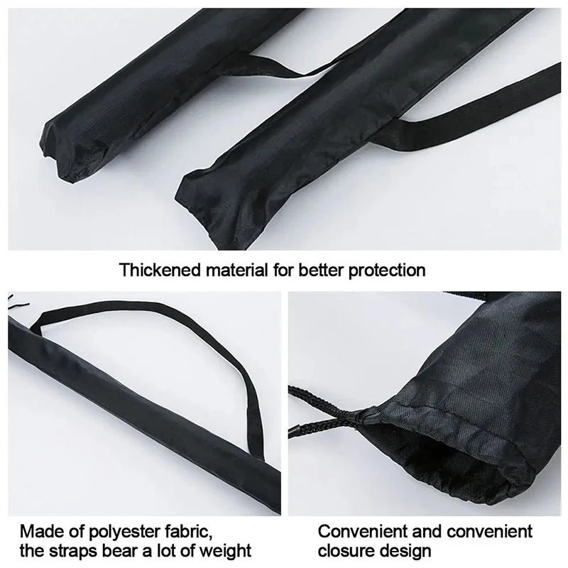 Black Oxford Baseball Bat Protective Covers Outdoors Shoulder Strap Qme