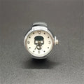 Halloween, Christmas Eve, Skull Ring Watch, Crowd Watch, Ring Watch, Antique Mini Finger Watch, Roman Digital Watch Qme Silver