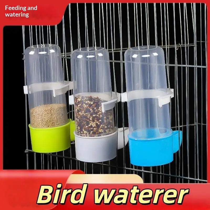 Bird Feeder Small Medium Large Pet Cage Accessories 2 4 8 Automatic Qme