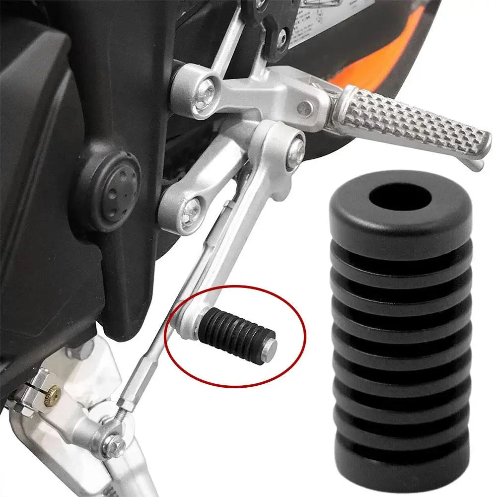 Motorcycle Gear Shift Lever Foot Pad Pedal Rubber Cover Universal Pedal Cover Shifter Lever Pad For Yamaha Suzuki Kawasaki Honda Qme