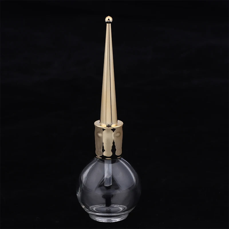 Nail Polish Bottle Gel Empty Brush Glass Container Art Qme