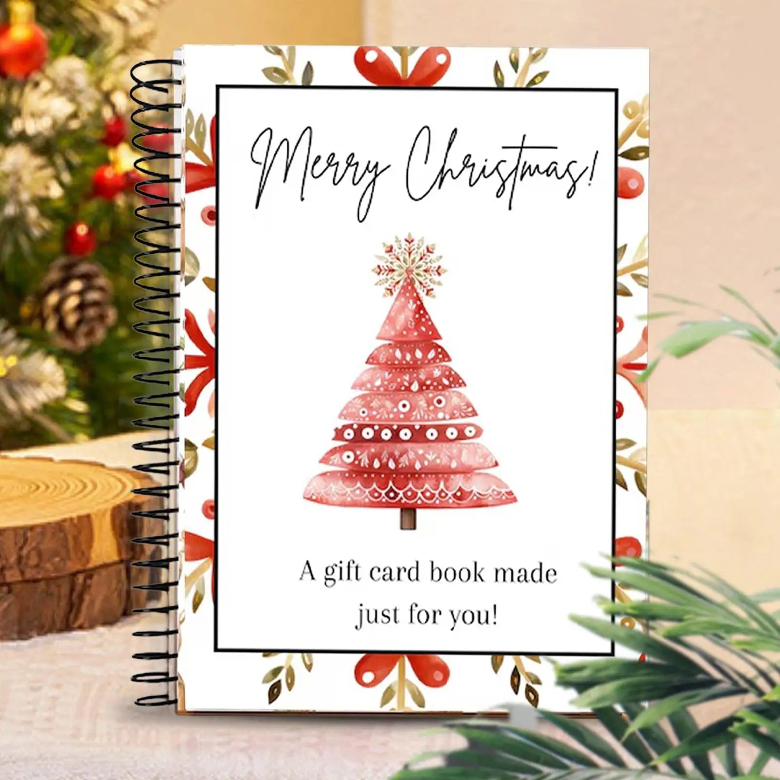 Fancy Christmas Cards Greeting Card Books Organizer Festive Organizer Holder For Workplace Home School Party Celebration College Qme