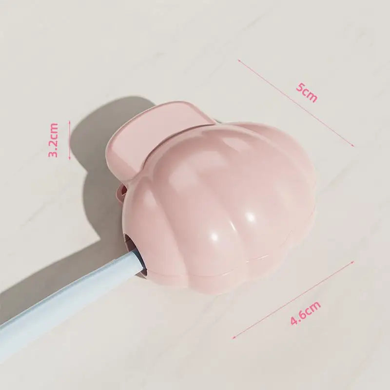 Toothbrush Head Protector Portable Clip Cap Shielding Against Dust Qme Pink