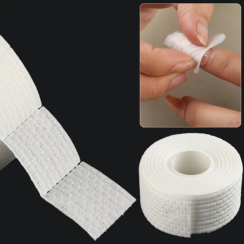 500 Roll Professional Lint Nail Art Gel Polish Remover Cotton Pad Qme