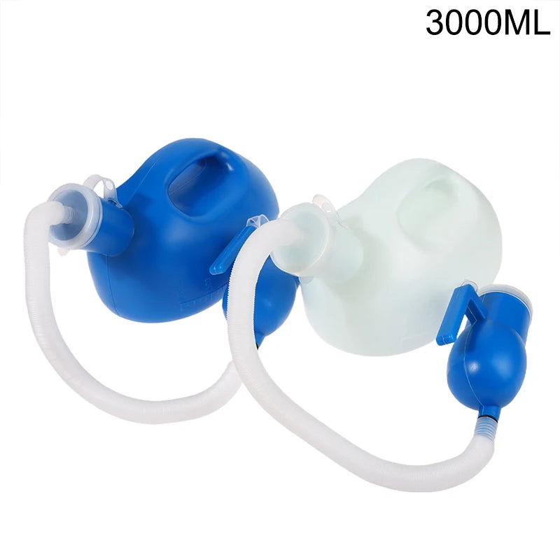 Portable Urinal Lid Outdoor Travel Car Use Includes Funnel Men Qme