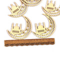 10pcs 4.4-8cm Natural Moon Wood Crafts Pendants Ramadan Party Supplies Muslim Islamic Decor Eid Mubarak Hanging Wooden Ornament Qme 1