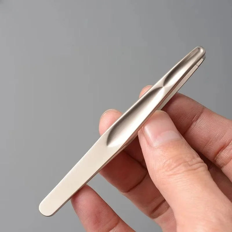 1pc Premium Round Head Tweezers for Eyebrow & Facial Hair Removal Seamless Clips, Short Hair Precision Easy Combing for Eyebrows Qme