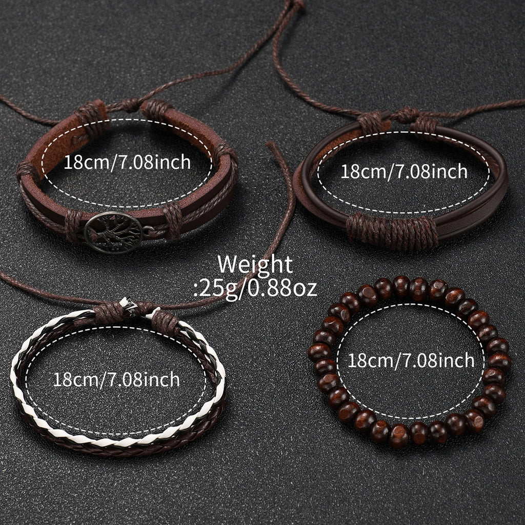 5 Pçs/set Calendário Masculino Relógio Casual Nylon Banda Relógio de Quartzo Conjunto de Pulseiras de Couro Vintage (Sem Caixa) Qme