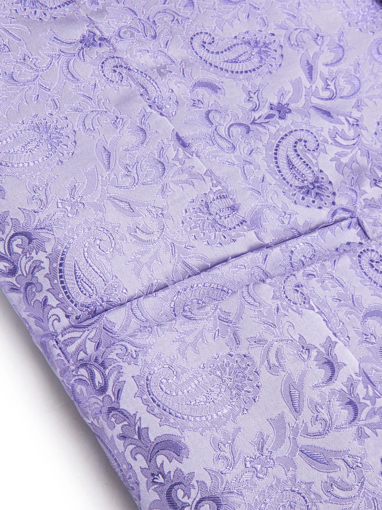 Mens Light Purple Mint Green Paisley Tie Hanky Cufflinks Suit Qme