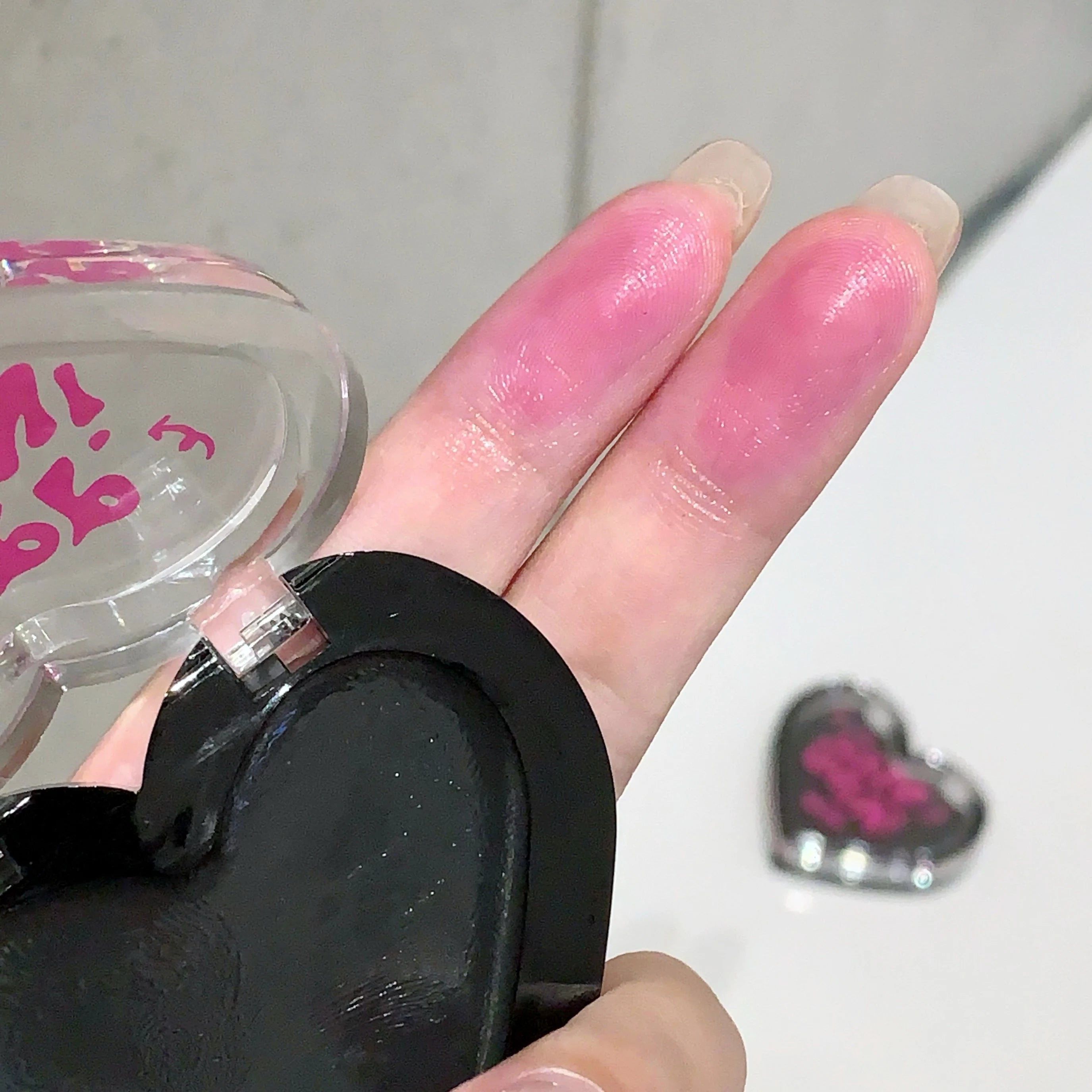 Black Elf Blush Multi Balm Magic Temperature Change Gel Blusher Cream Qme