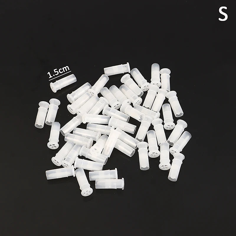 50Pcs Dog Squeaky Toy BB Whistle Plastic Toy Dog Cat Squeakers Replace Baby Toy Noise Maker Insert Replacement DIY Toys Qme S