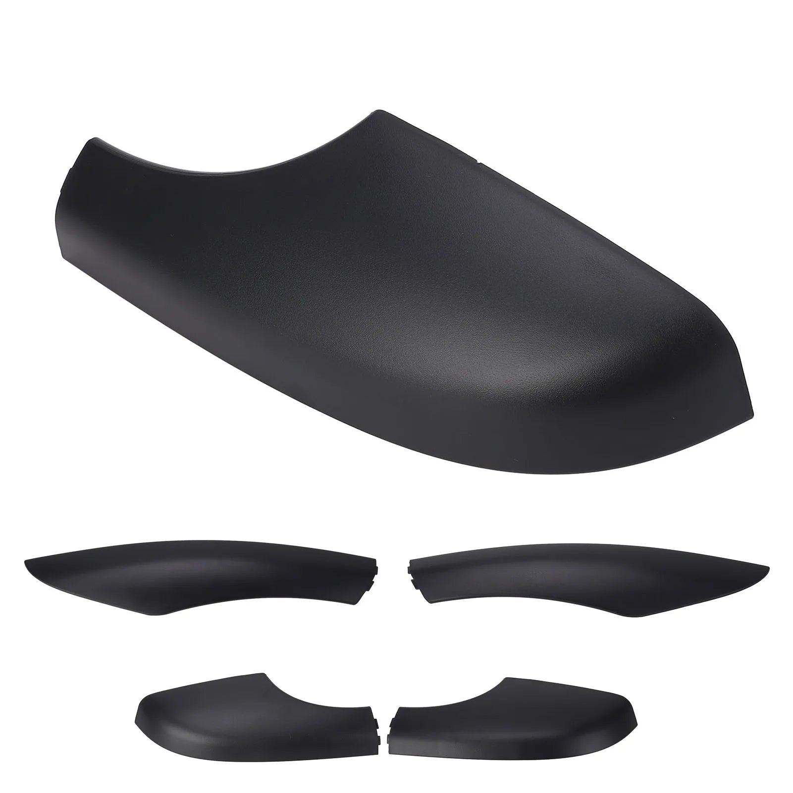 Roof Rail Rack Cover End Easy Installation Roof Luggage Cargo Rack Rail Cover for SUV 2009 To 2018 Qme