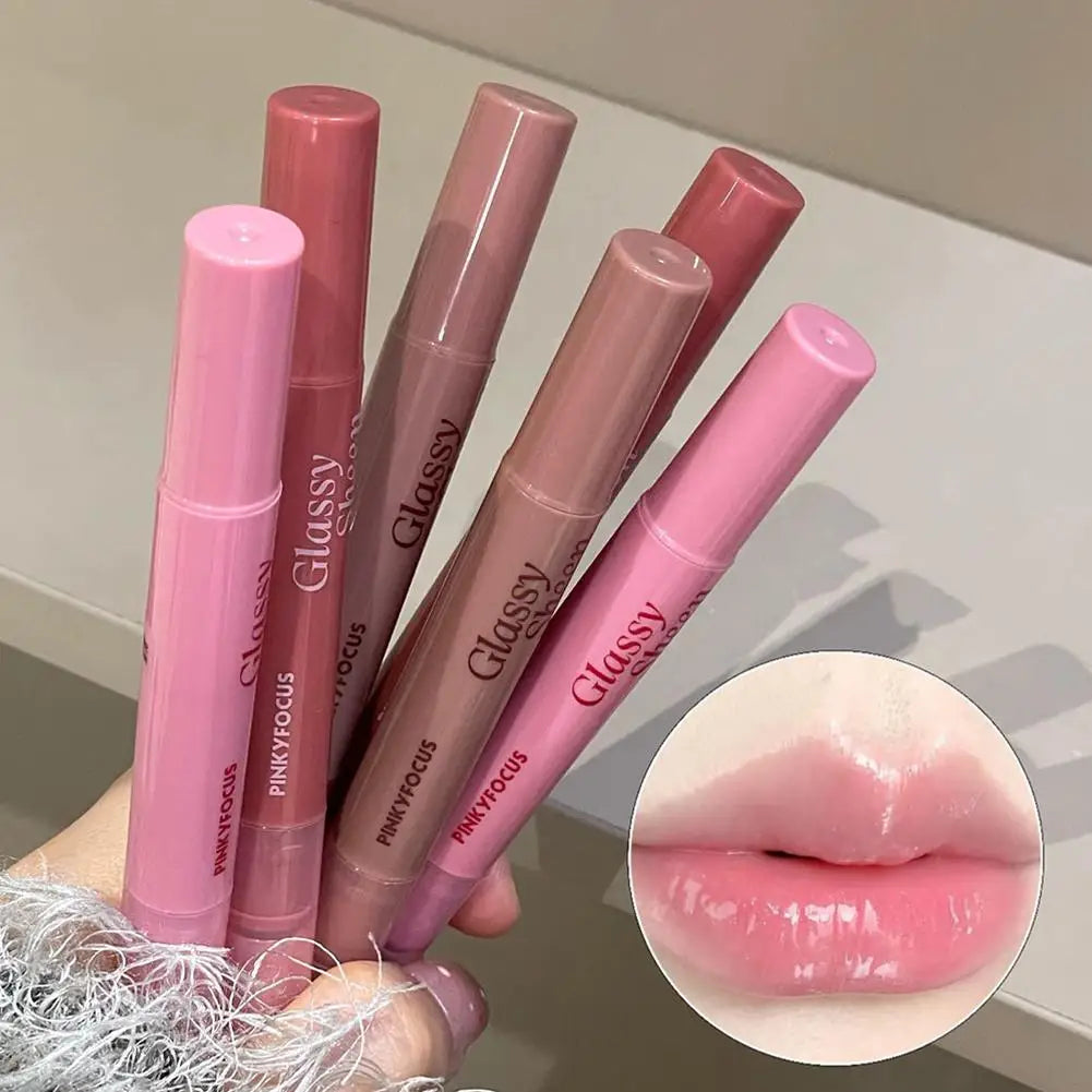 Mirror Watery Lip Gloss Hydrating Plumping Formula Shine Finish Qme