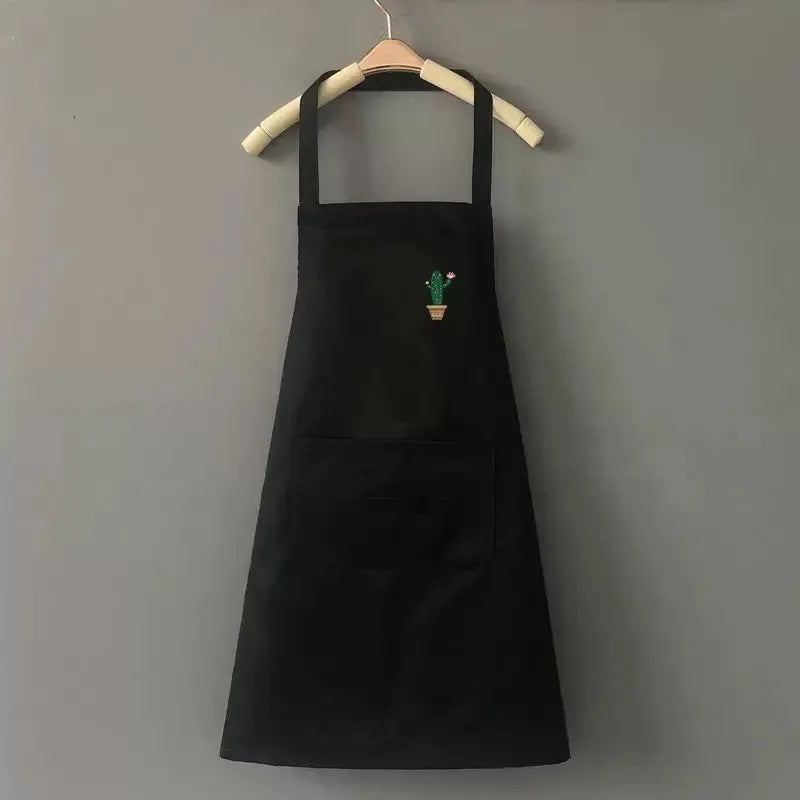 Handmade Quality Waterproof Tattoo Working Apron with Neck Straps Tools Pockets Body For Men And Women Qme Black