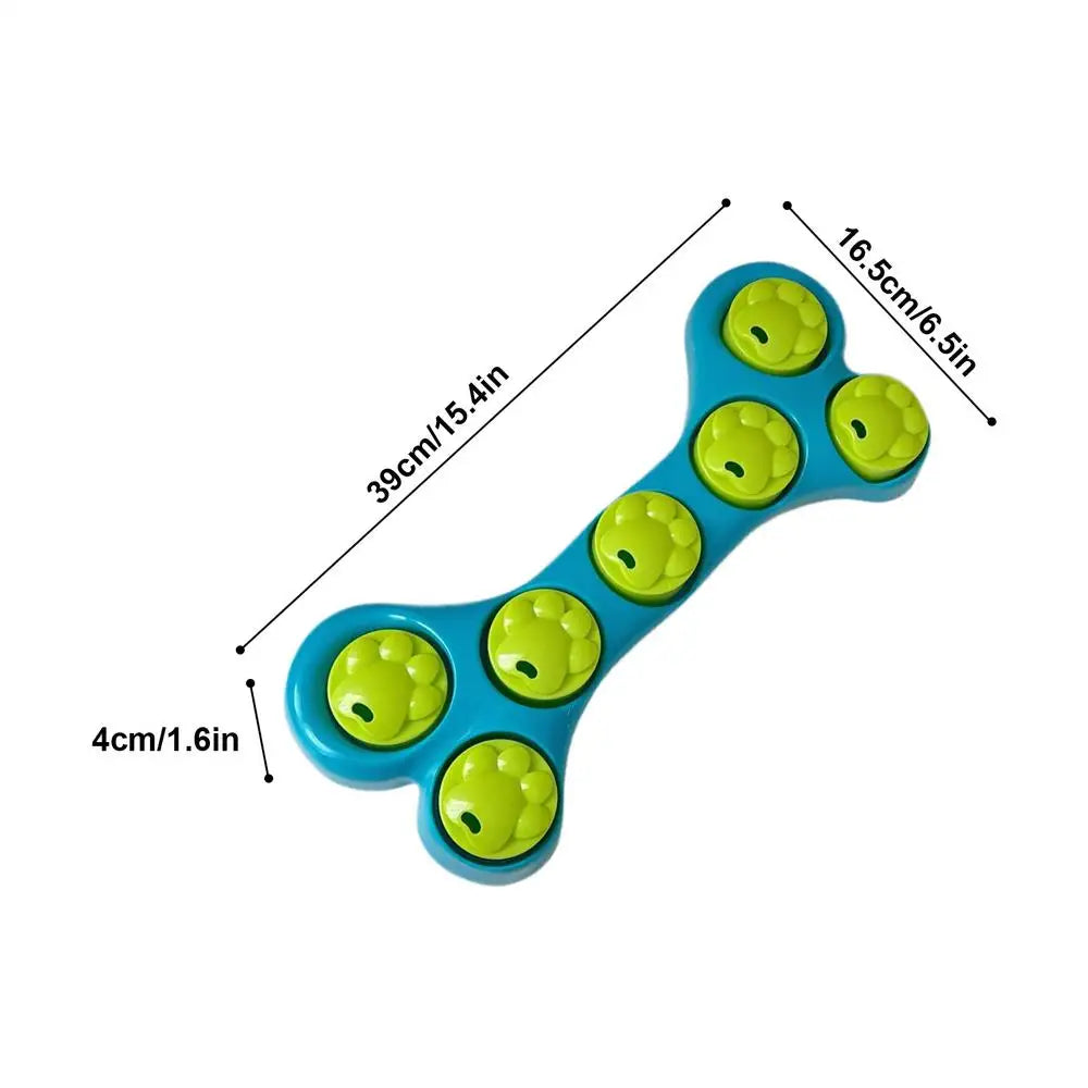 Slow Feeder Dog Bowls Bone Shape Interactive Anti-Choking Funny Cat Food Bowl for Kitten Puppy Daily Feeding Playing Training Qme A CN
