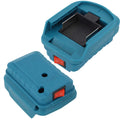 Battery Adapter Connector With Switch Terminal Block Replacement For BL1830 BL1860 BL1815 Li-ion Battery Power Mount Connector Qme blue