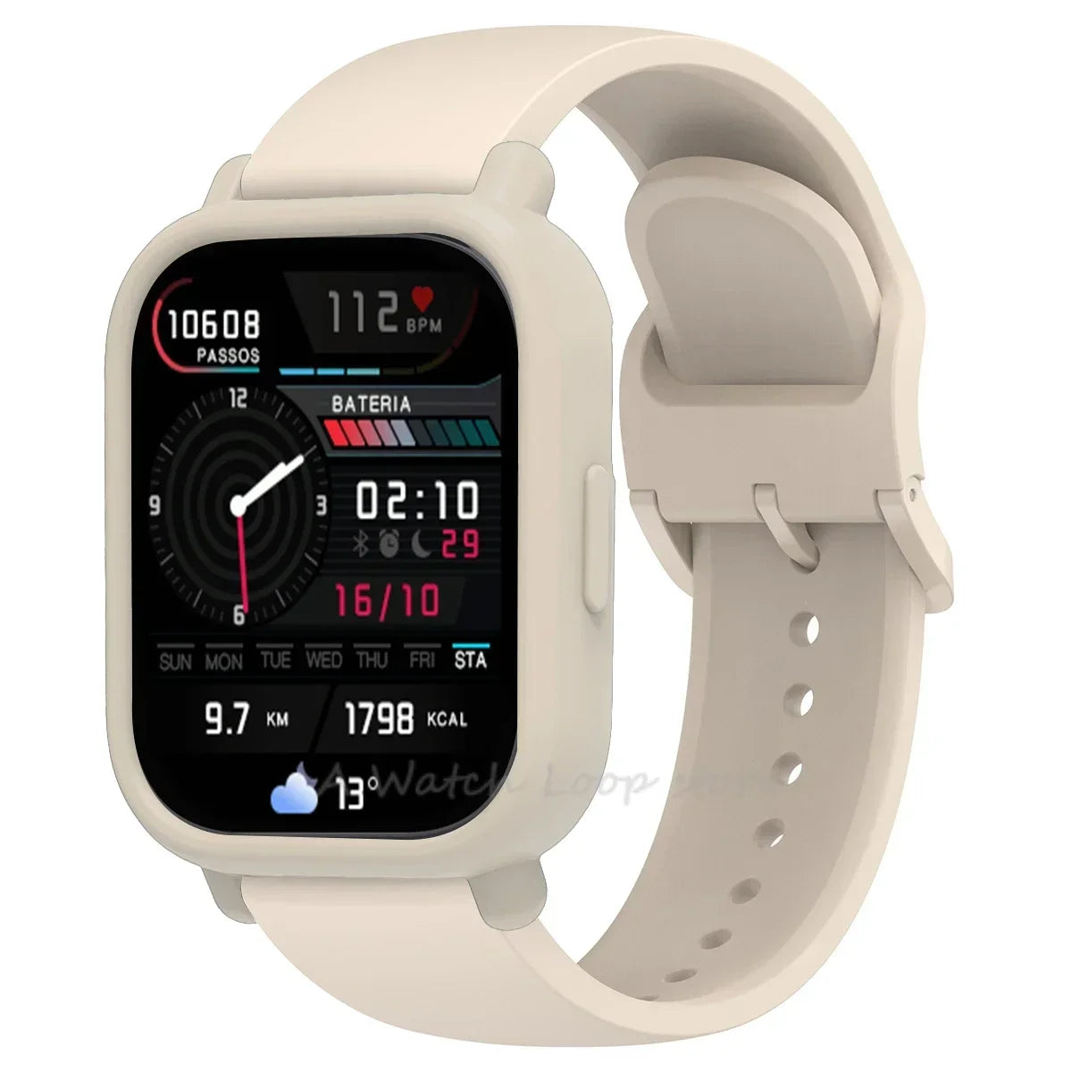 Silicone Case Strap Redmi Watch 5 Lite Active Repacement Bracelet