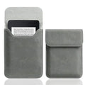 Matte Frosted Carrying Sleeve Magnetic Closure Soft Lining Dustproof Qme D 14x19cm