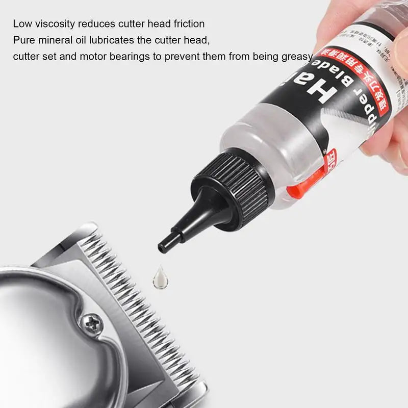 Hair Clipper Blade Oil Lubricant Hair Trimmer Blade Oil Prevent Rusting Sewing Hair Salon Clipper Oil Shaver Maintenance Oil Qme