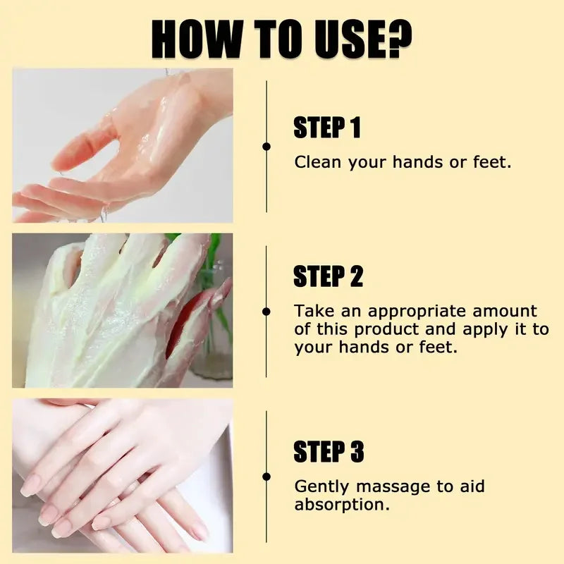 Turmeric Bee Venom Anti-Drying Crack Foot Cream Hand Cracked Repair Skin Removal Care Cream Dead Feet Hand Skin Qme