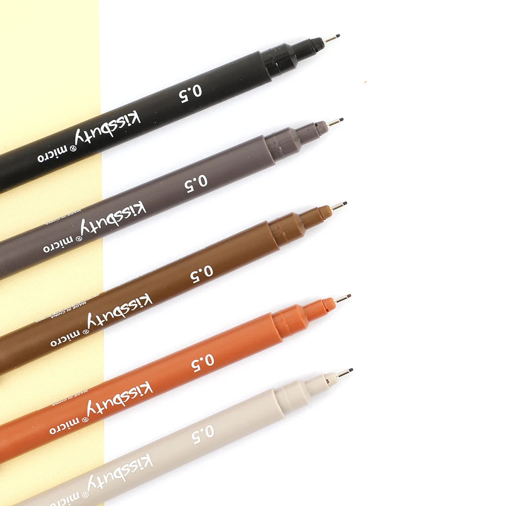 Micro-Pen Fineliner Pens,Color Pigment Liner Multiliner Archival Ink Micro Fine Point Pens for Sketching, Drawing, Journaling Qme