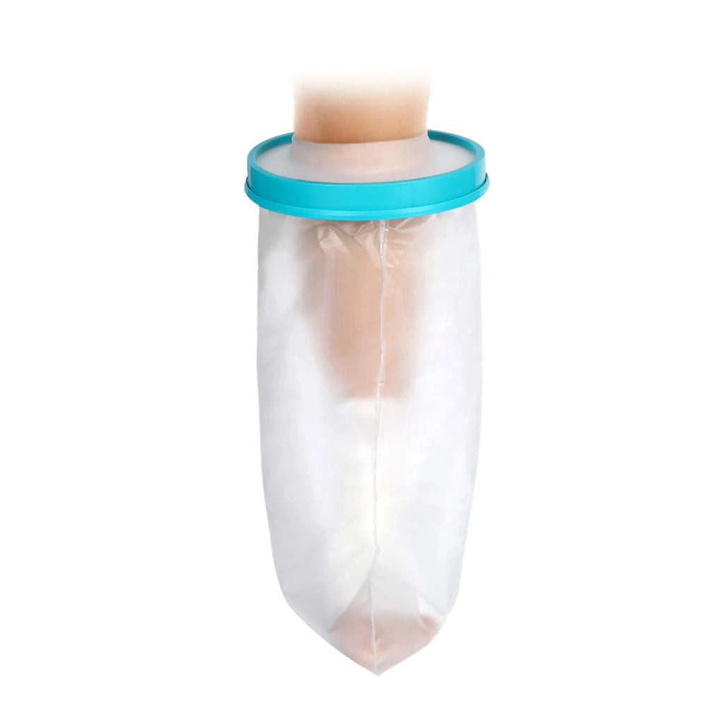 Leg Cast Cover Original Short Leg Cast Cover Transparent Foot Protector for Leg Broken Surgery Protector Foot Qme