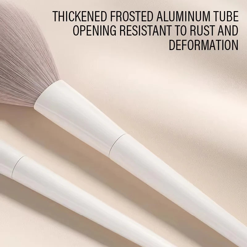 5 7 10 Professional Makeup Brushes Tools White Eyeshadow Eyeliner Qme