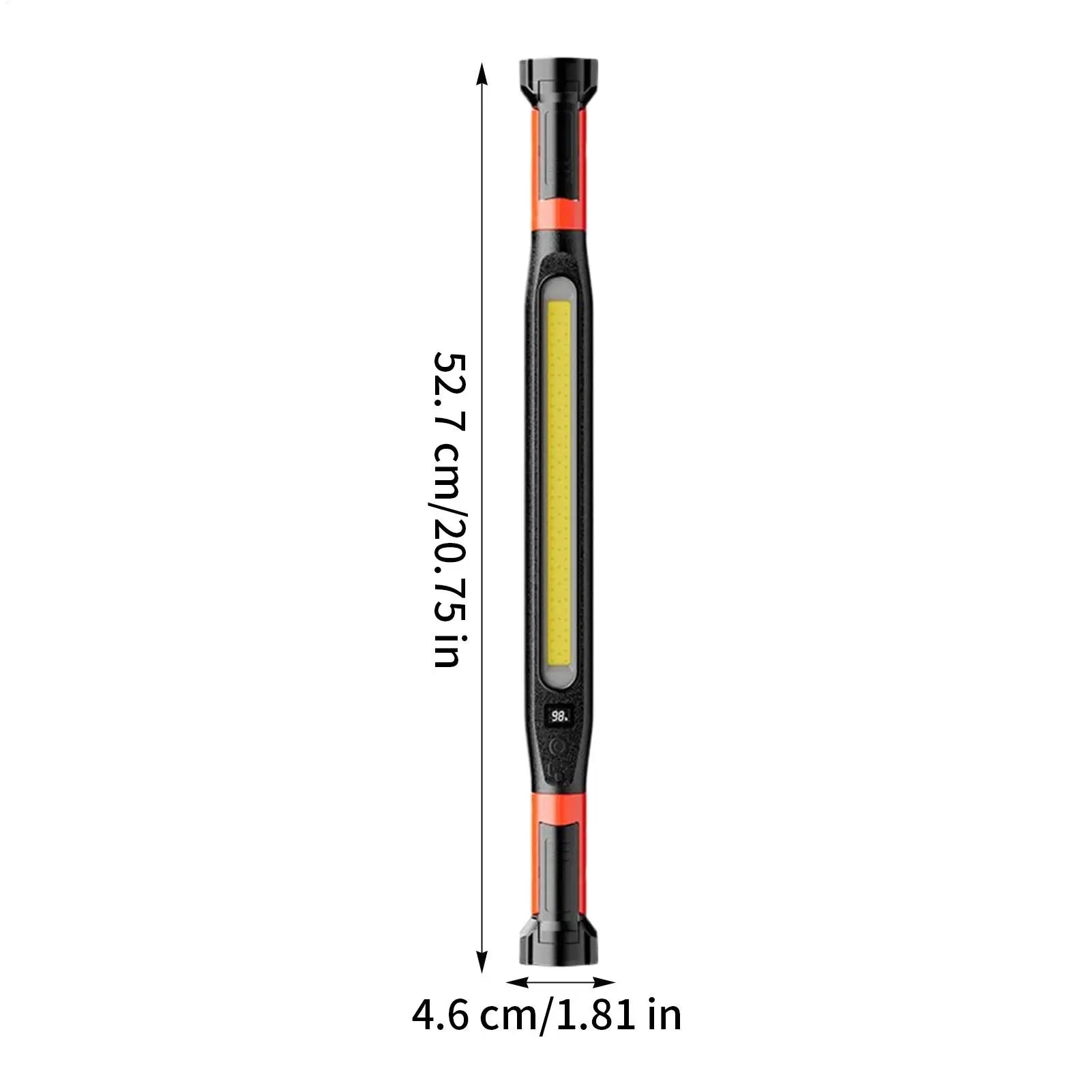 Magnetic Work Light Portable Cordless Underhood Work Lights With Hooks High-Brightness Spotlight For Workshop Car Repairs Home Qme
