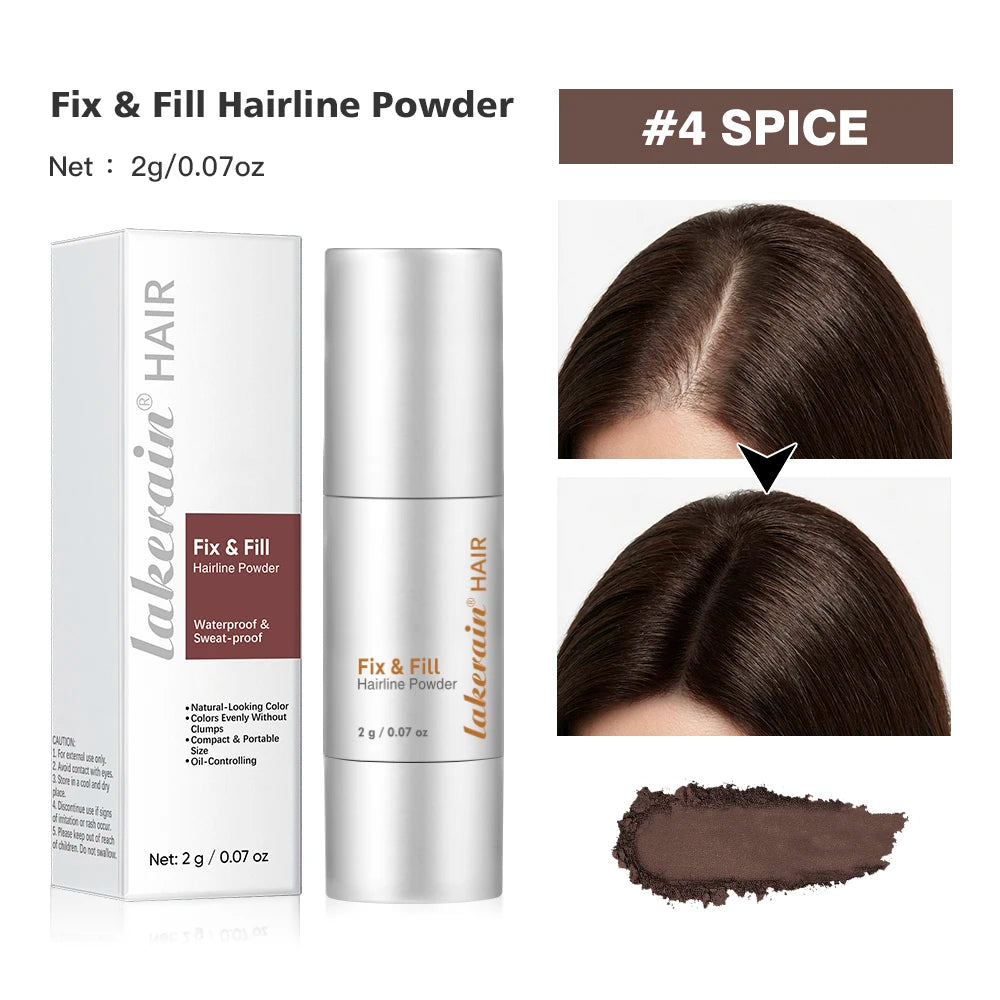 Hairline Filler Powder Repair Long-lasting Makeup Eyebrow Contouring Qme 04 Spice 2g