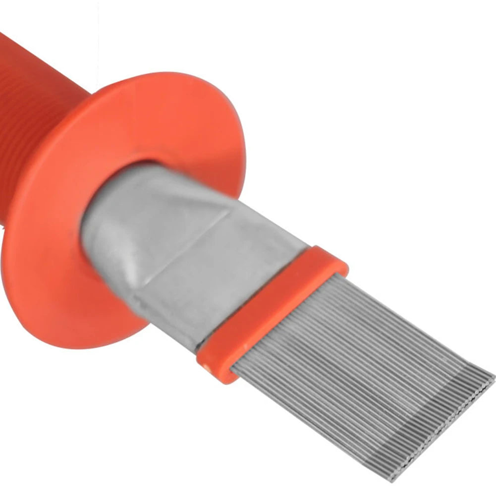 Straightening Cleaning Brush Rake Tool Brush Air Conditioner Fin Cleaning Comb Condenser Radiator Fin Brush Cleaner Clean Tools Qme