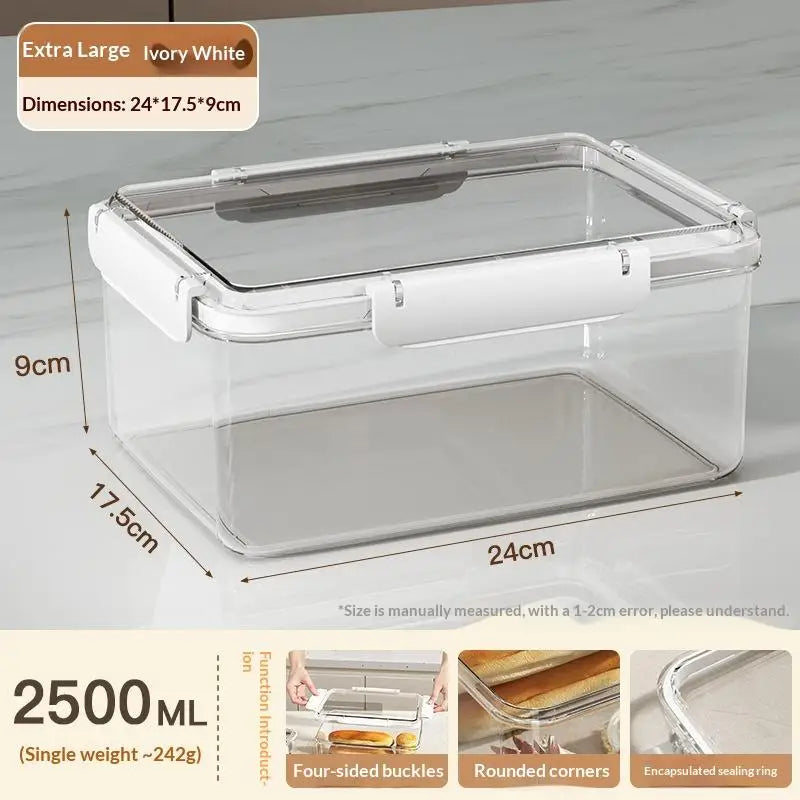 Fruit Storage Containers Fresh Food Fridge Clear Organizer Qme XL