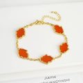 Hot Sale 4 Colors Adjustable Palm Charm Ladies Bracelet Punk Hip Hop Style Woman Party Jewelry Accessories Daily Wear Gift Qme Red