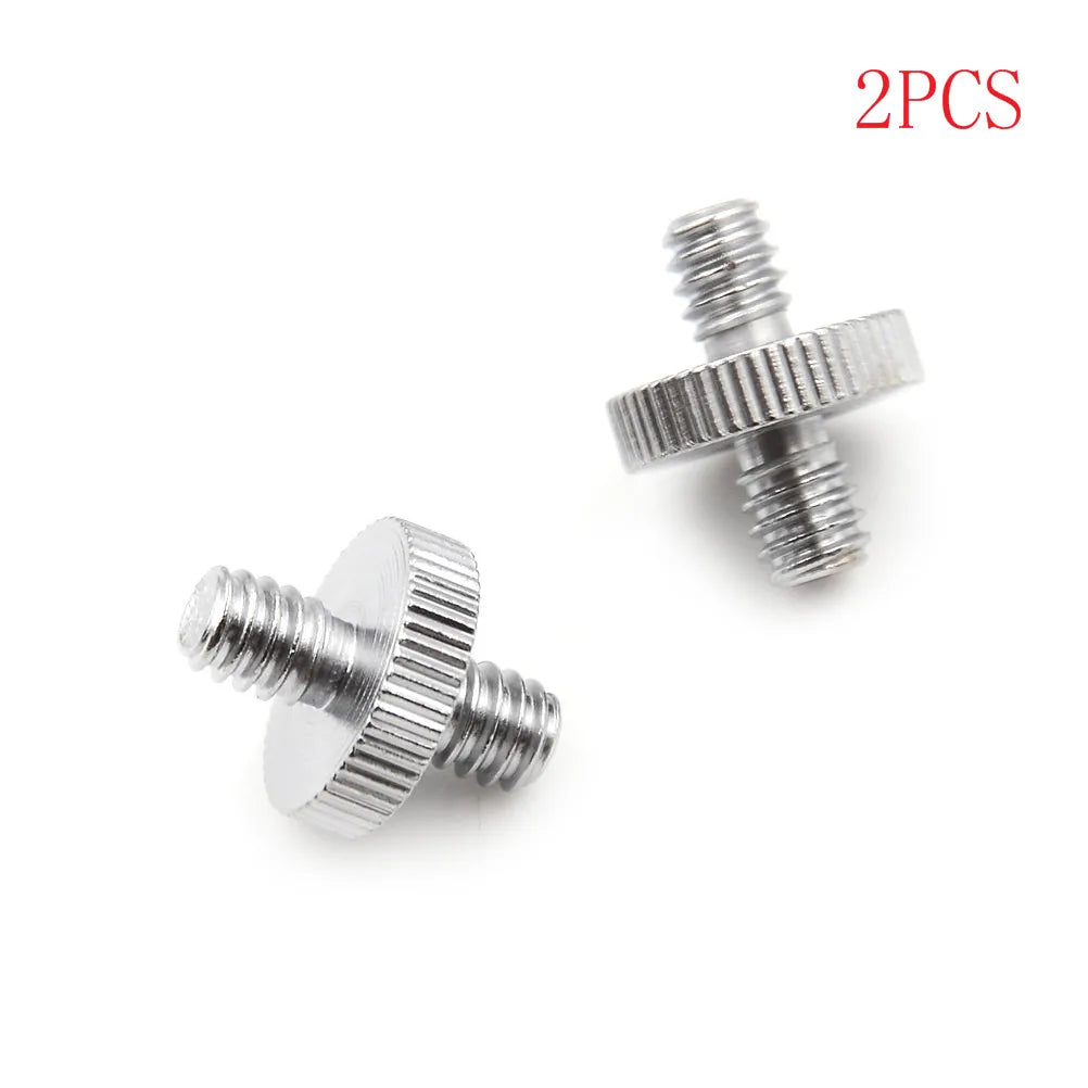 1 4 Male Threaded Screw Adapter Double Head Qme One Size