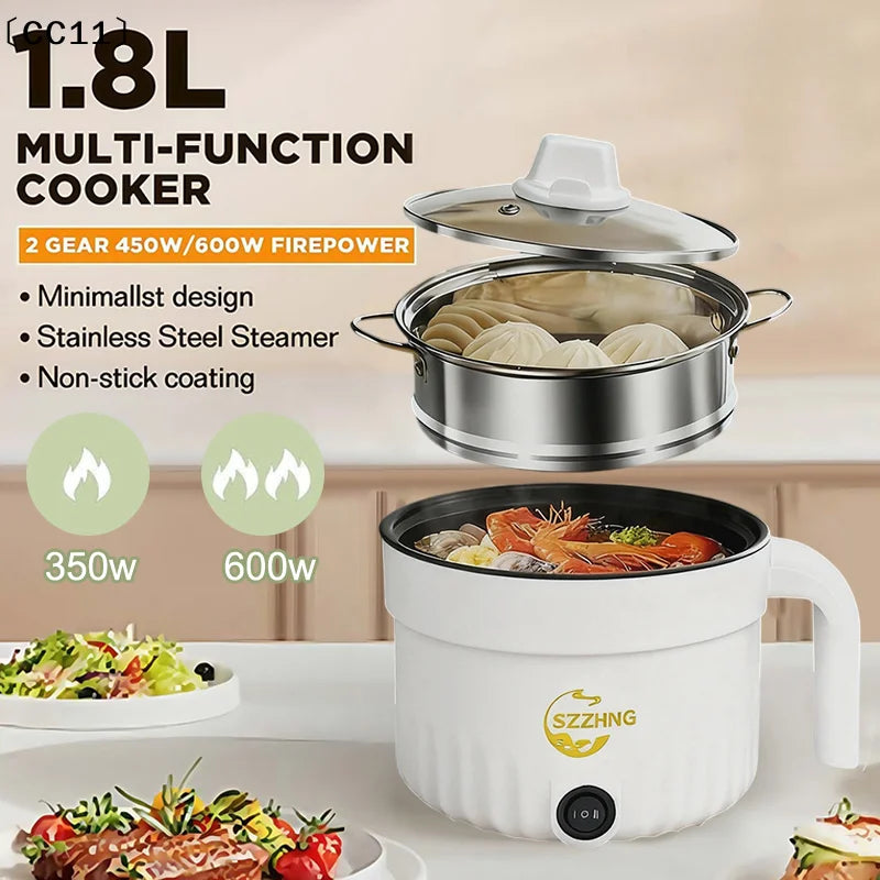 Mini Rice Cooker Steamer Small Non Stick Pot Multil Lutuan Ng Kanin Qme