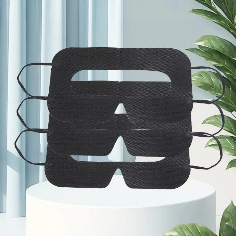 Headset Padding Eye Mask Breathable Design Comfortable Sleep Travel Qme