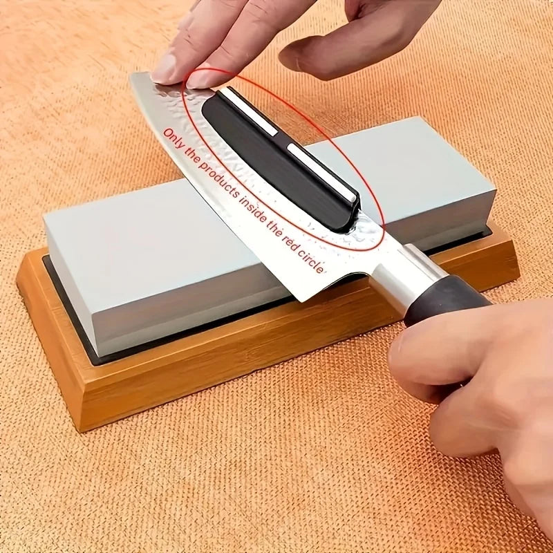 Professional Sharpening Stone Angle Guide Fixed Knife Sharpener 15degrees Sharpener Knife Tools Ceramic Whetstone Accessories Qme