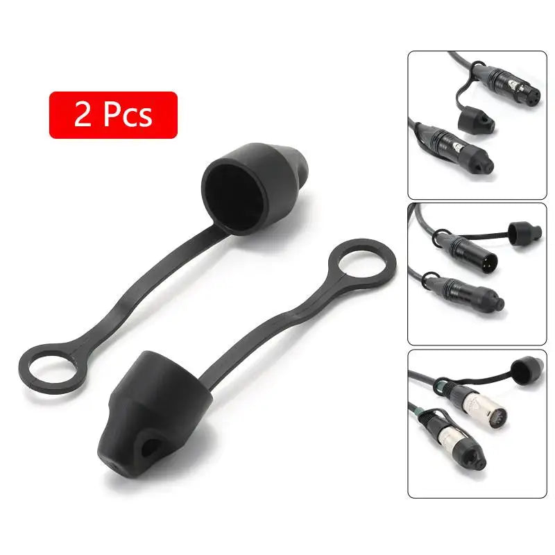Silicone Dust Cover Waterproof Cap Audio Power Network Plugs Flexible Qme A8
