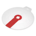 Beat Eggs Mixer Cover Silicone Anti Splash Cover Mixer Splatter Guard Bowl Surround Stirring Splash Cover Kitchen Accessory Qme Red - White