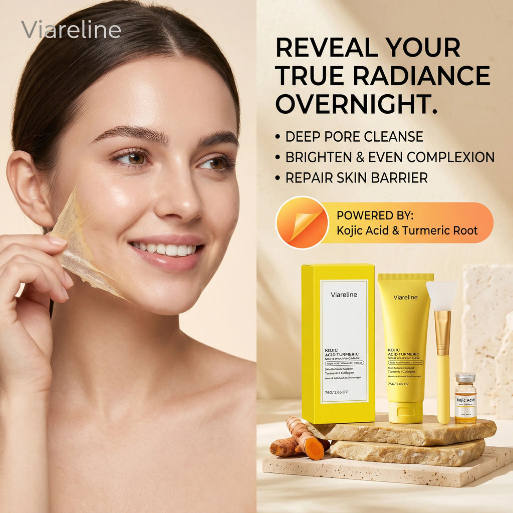 Viareline Peel Off Mask Firm Skin Deep Cleansing Blackheads Removal Qme