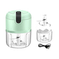 Electric Mini Garlic Chopper,Food Processor,Portable Cordless Garlic Mincer Masher,Meat Grinder Qme A
