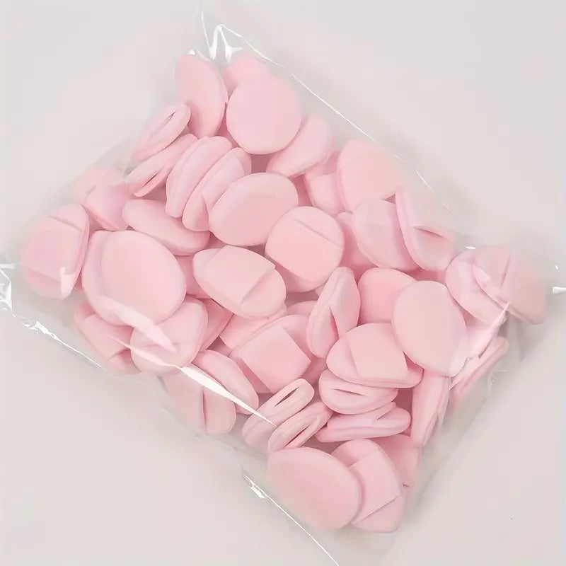 Finger Air Cushion Sponge Powder Puff Makeup Liquid Foundation Qme pink