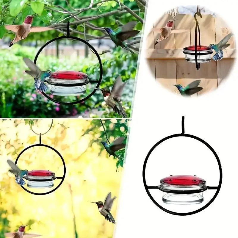 Transparent Design Perches No Electricity Battery Needed Metal Qme